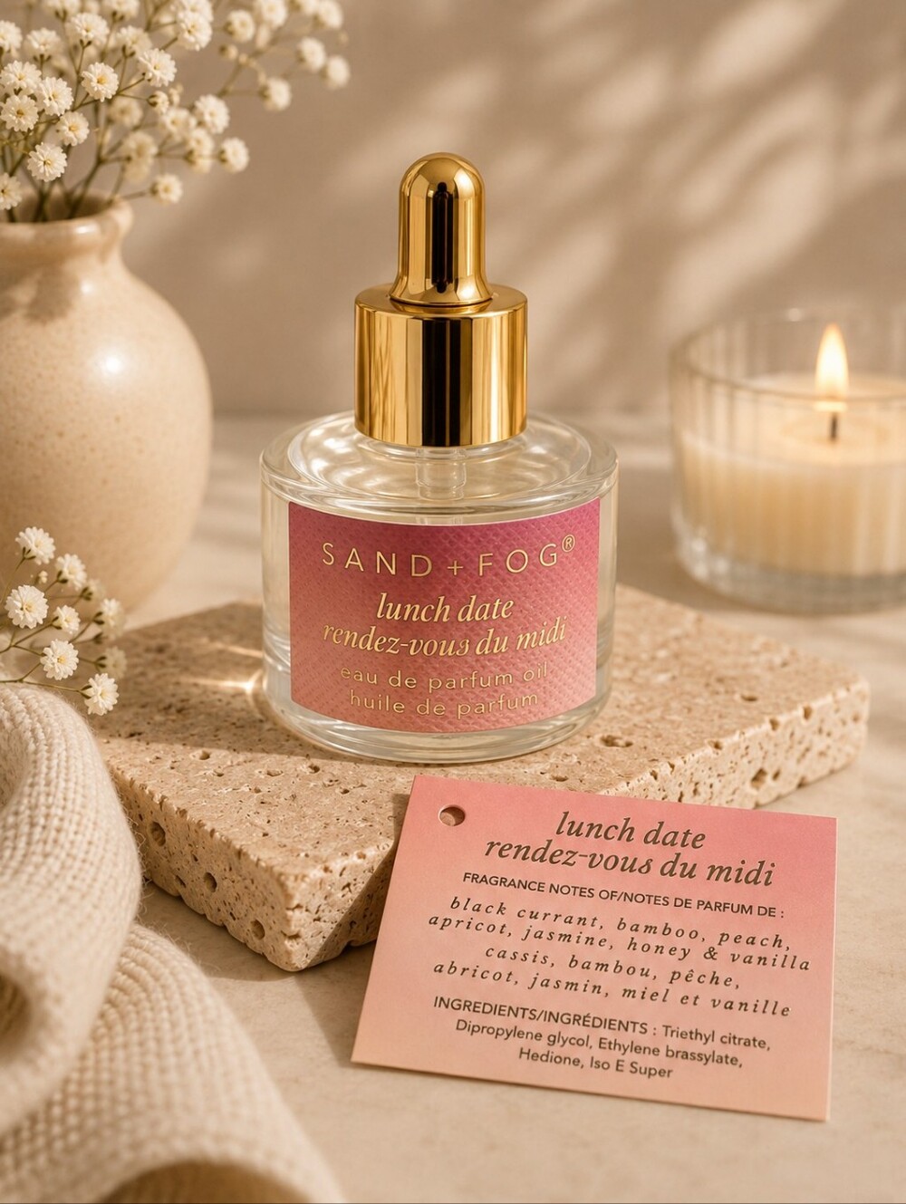 Sand + Fog Lunch Date Eau de Parfum Oil 10ml